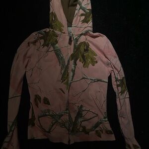 realtree girl pink camo sweater